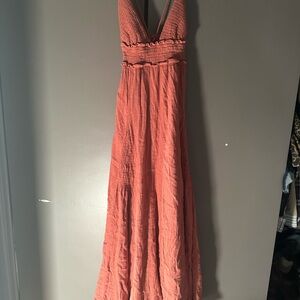 Free People Terracotta Maxi Dress